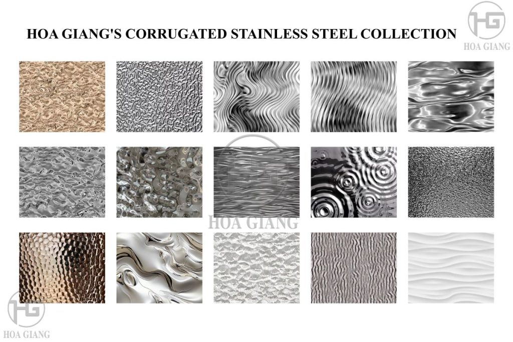 corrugated stainless steel