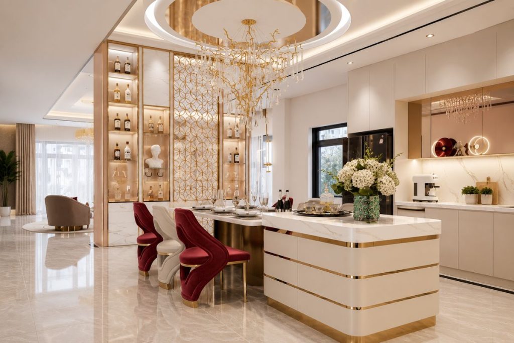 inox màu champagne