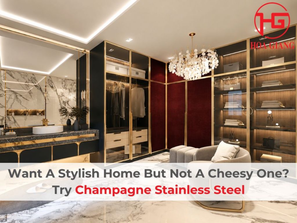 champagne stainless steel