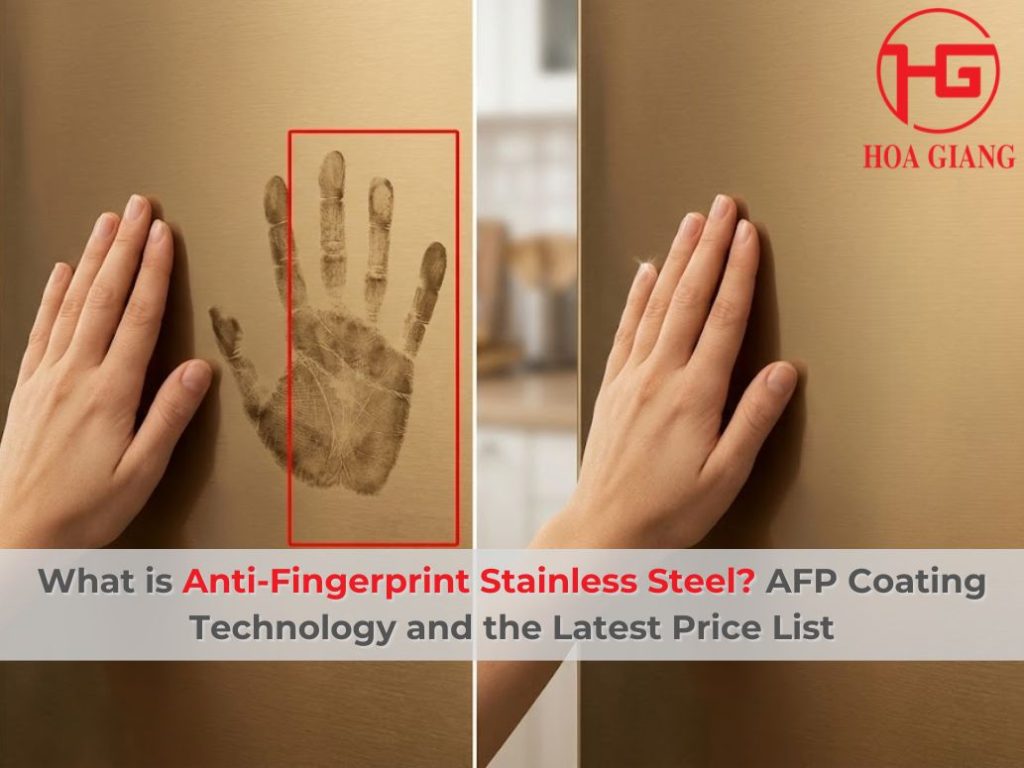 anti-fingerprint stainless steel