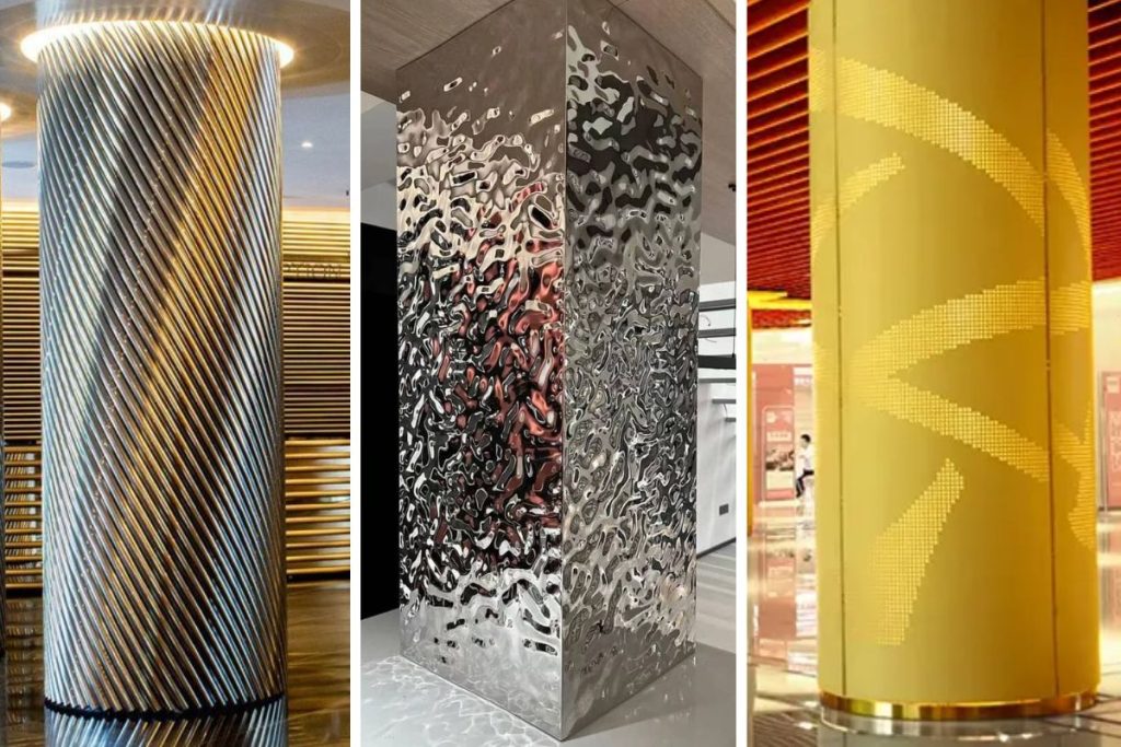 inox ốp cột
