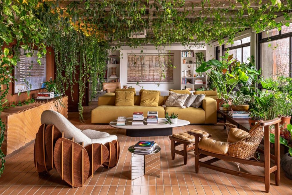 xu hướng thiết kế nội thất Biophilic Design