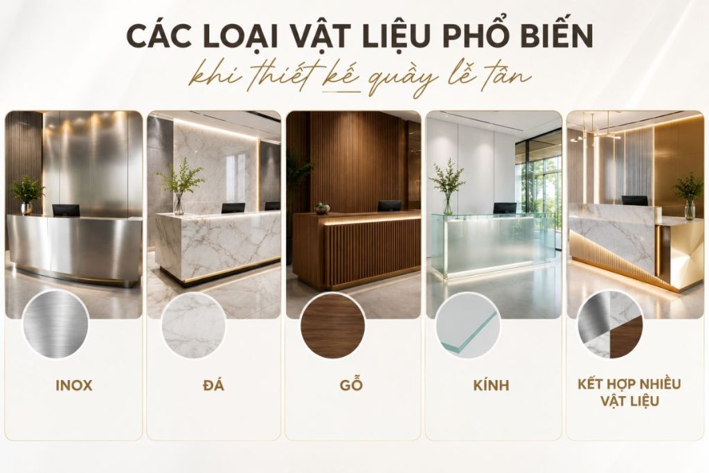 Quầy lễ tân