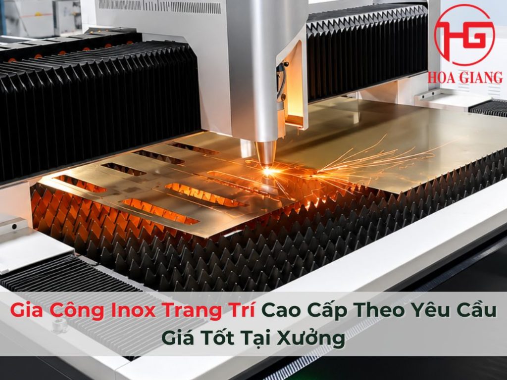 Gia Công Inox Trang Trí Cao Cấp Theo Yêu Cầu