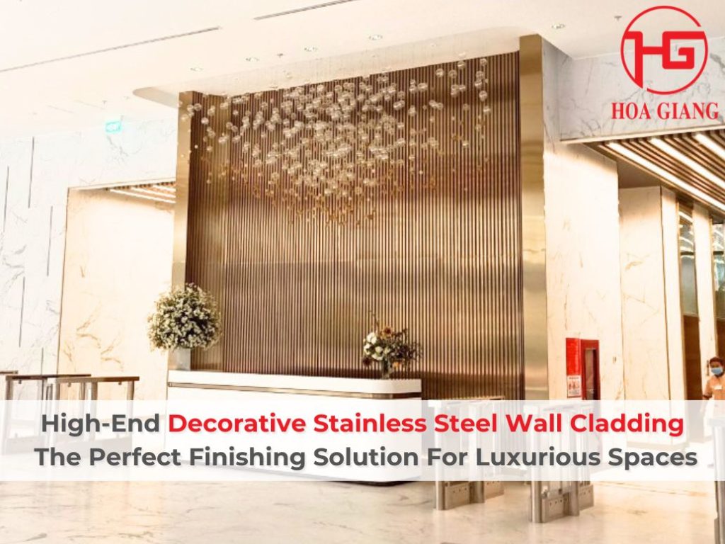 High-End Decorative Stainless Steel Wall Cladding