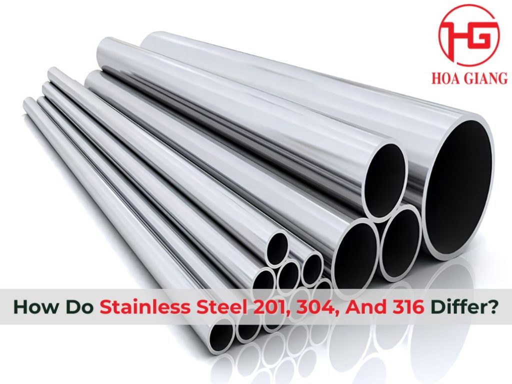 How Do Stainless Steel 201, 304, And 316 Differ?