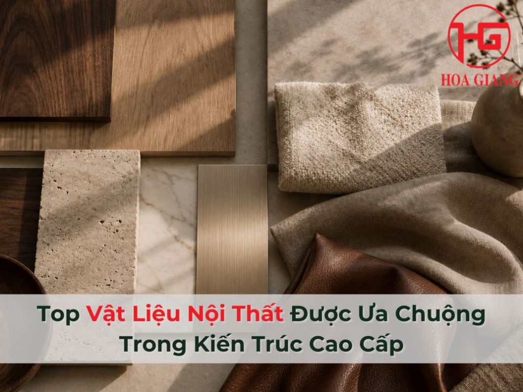 Top Vật Liệu Nội Thất Được Ưa Chuộng Trong Kiến Trúc Cao Cấp