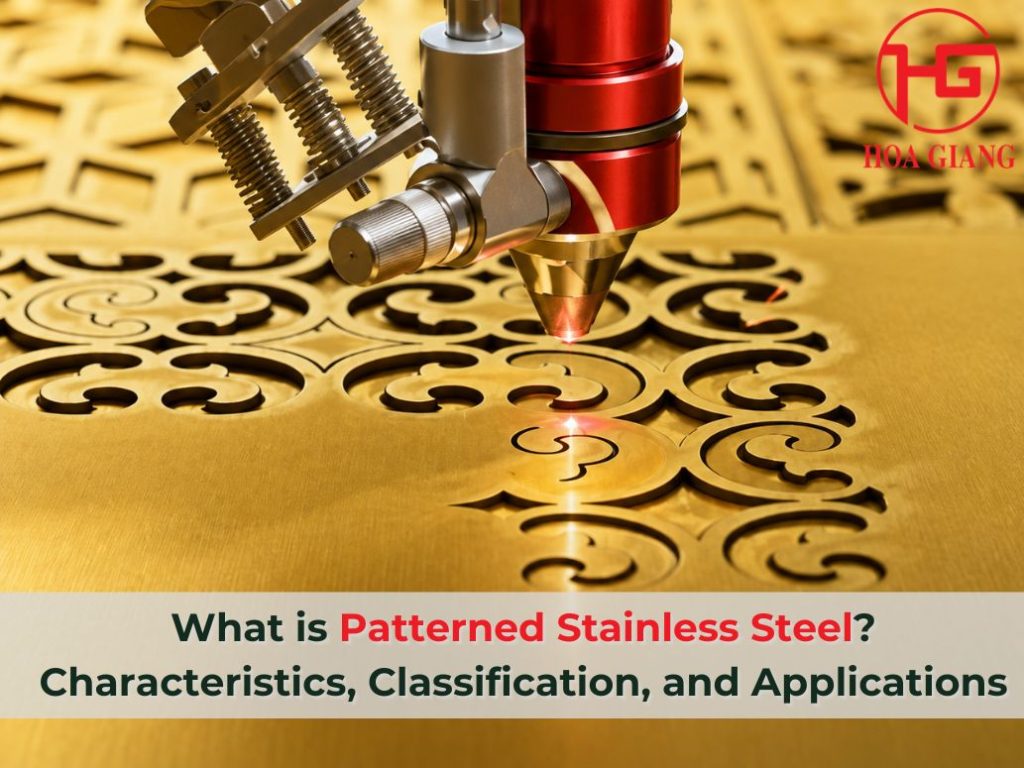 patterned stainless steel
