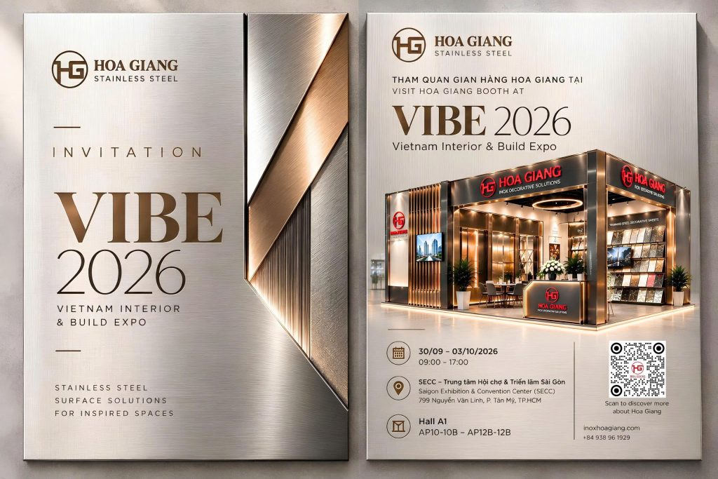 Hoa Giang Kính Mời Tham Dự Triển Lãm Nội Thất & Xây Dựng VIBE 2026