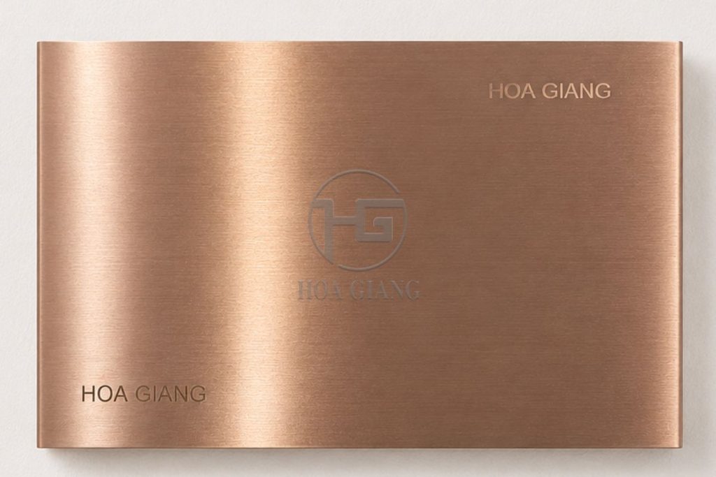 inox vàng hồng