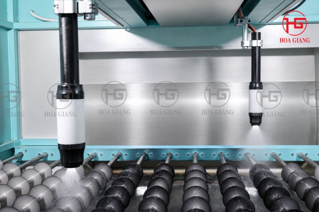 Công nghệ phủ lớp chống vân tay Nano AFP tại nhà máy Hoa Giang