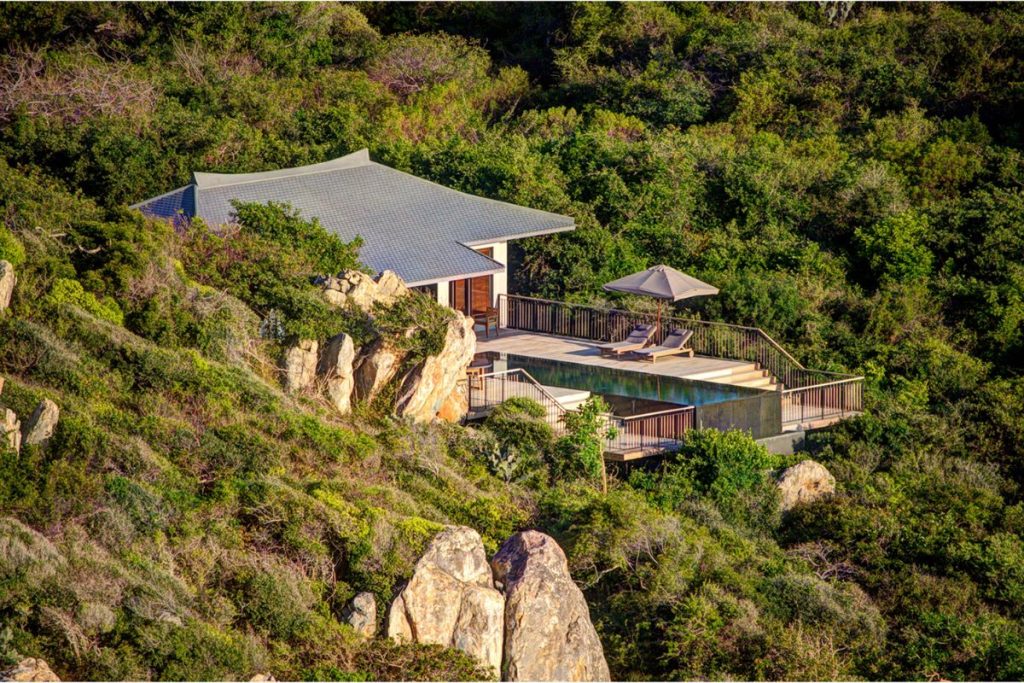 Villa nghỉ dưỡng tận dụng cảnh quan thiên nhiên